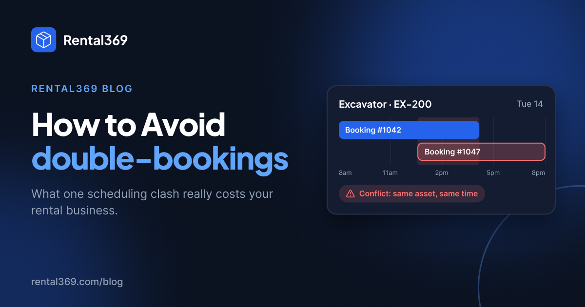 Avoid Double Bookings in Your Rental Business